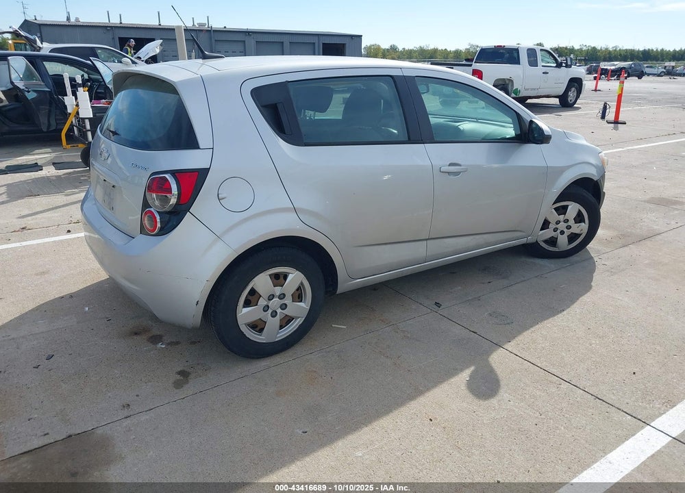 2013 CHEVROLET SONIC LS AUTO VIN: 1G1JA6SH9D4102315