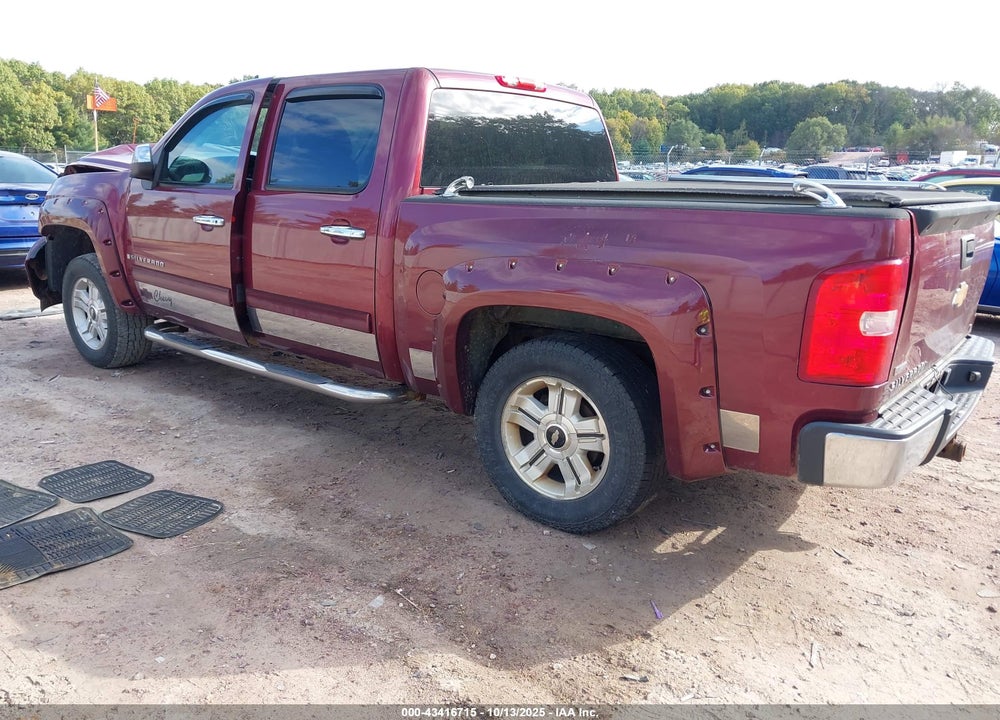 2009 CHEVROLET SILVERADO 1500 LT VIN: 3GCEK23379G158152