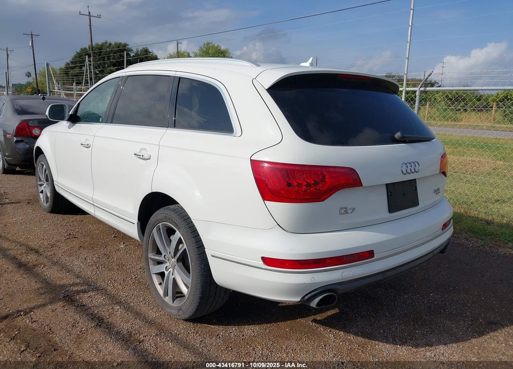 2014 AUDI Q7 3.0T PREMIUM VIN: WA1LGAFE1ED000911