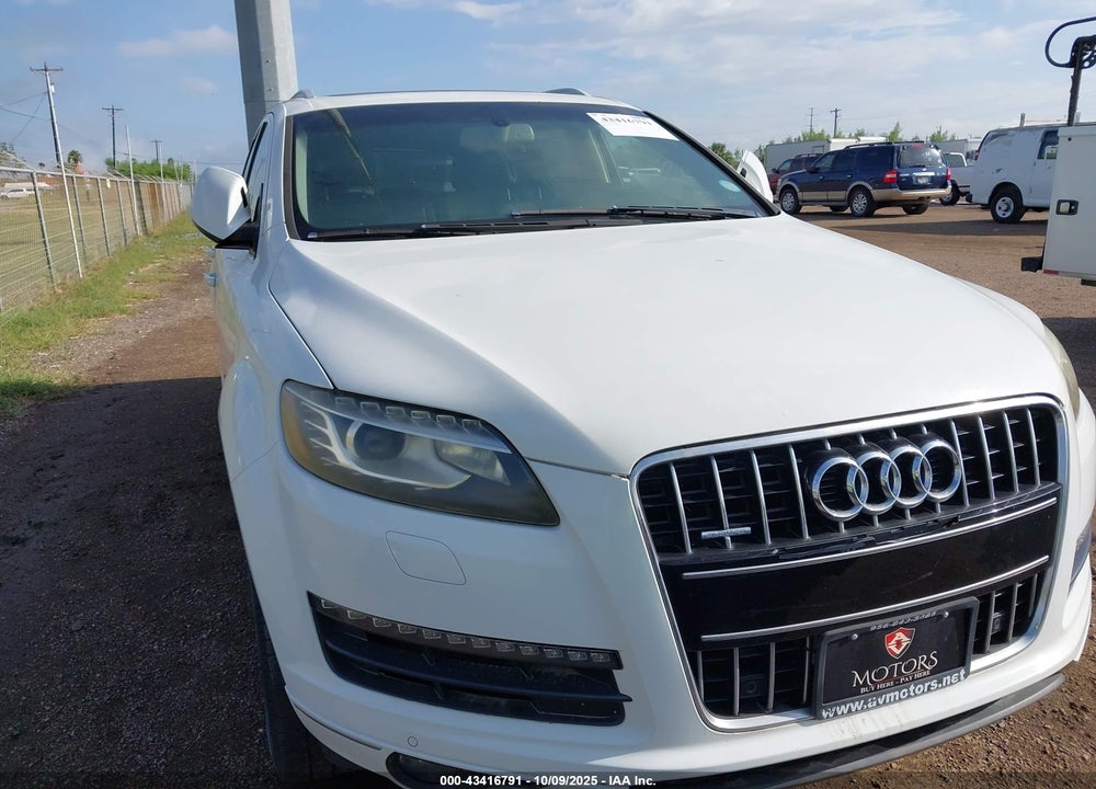 2014 AUDI Q7 3.0T PREMIUM VIN: WA1LGAFE1ED000911