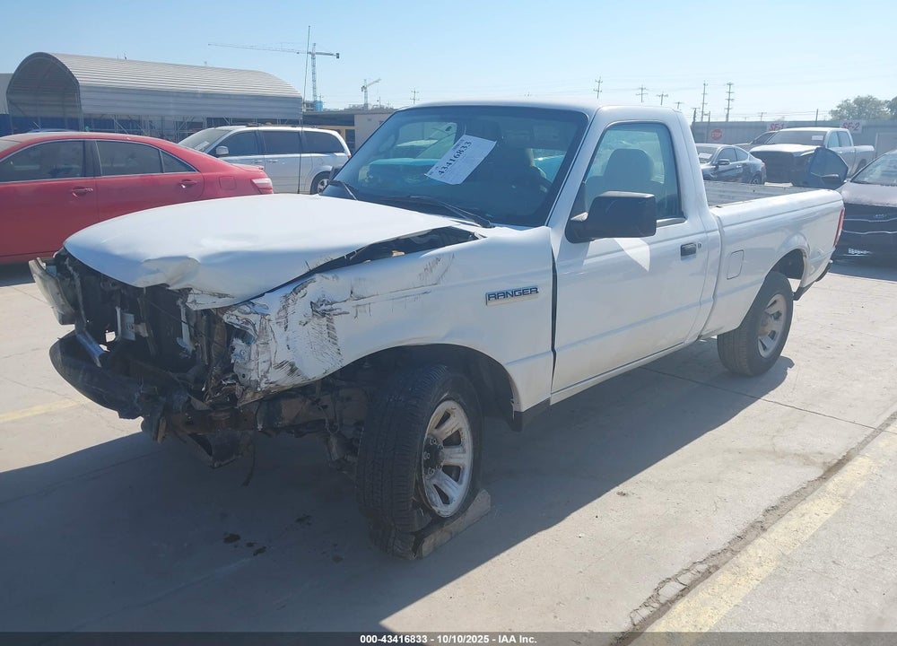 2008 FORD RANGER VIN: 1FTYR10D48PB08349
