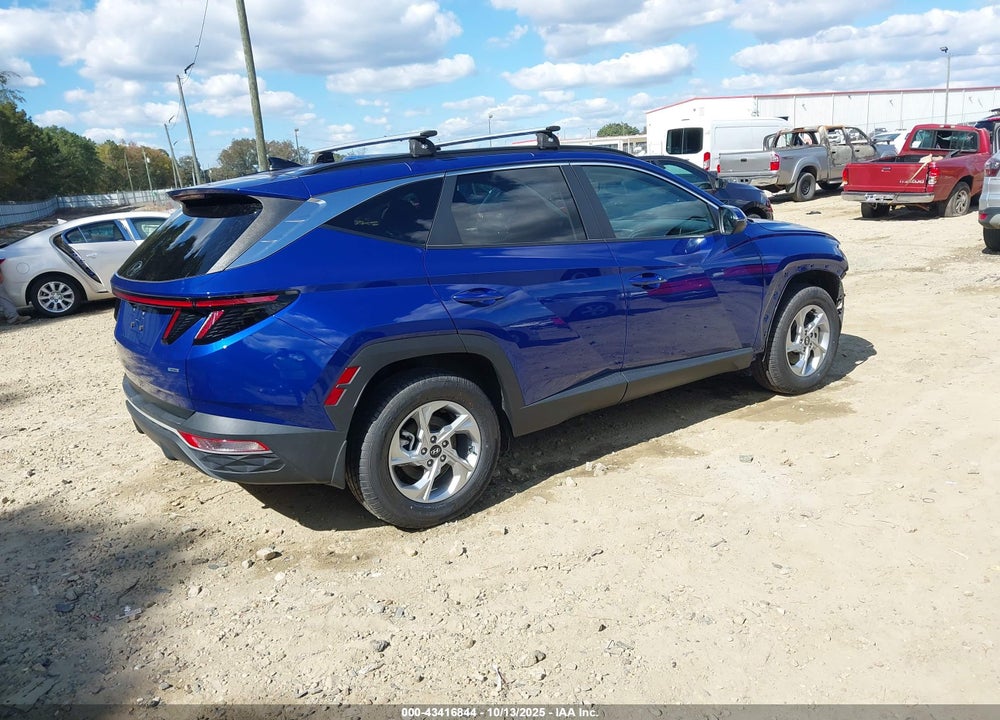 2022 HYUNDAI TUCSON SEL VIN: 5NMJBCAE5NH122824