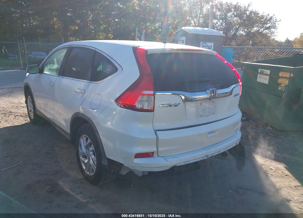 2016 HONDA CR-V VIN: 5J6RM4H51GL082861
