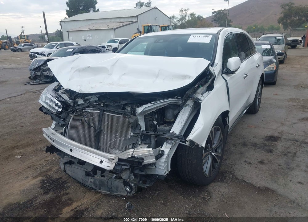 2020 ACURA MDX TECHNOLOGY PACKAGE VIN: 5J8YD4H59LL042881