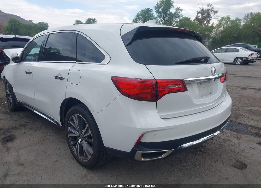 2020 ACURA MDX TECHNOLOGY PACKAGE VIN: 5J8YD4H59LL042881