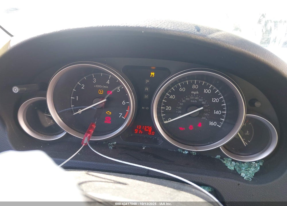 2010 MAZDA 6 I TOURING VIN: 1YVHZ8CH6A5M30865