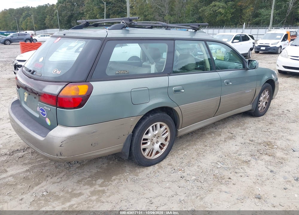 2004 SUBARU OUTBACK LIMITED VIN: 4S3BH686247632119