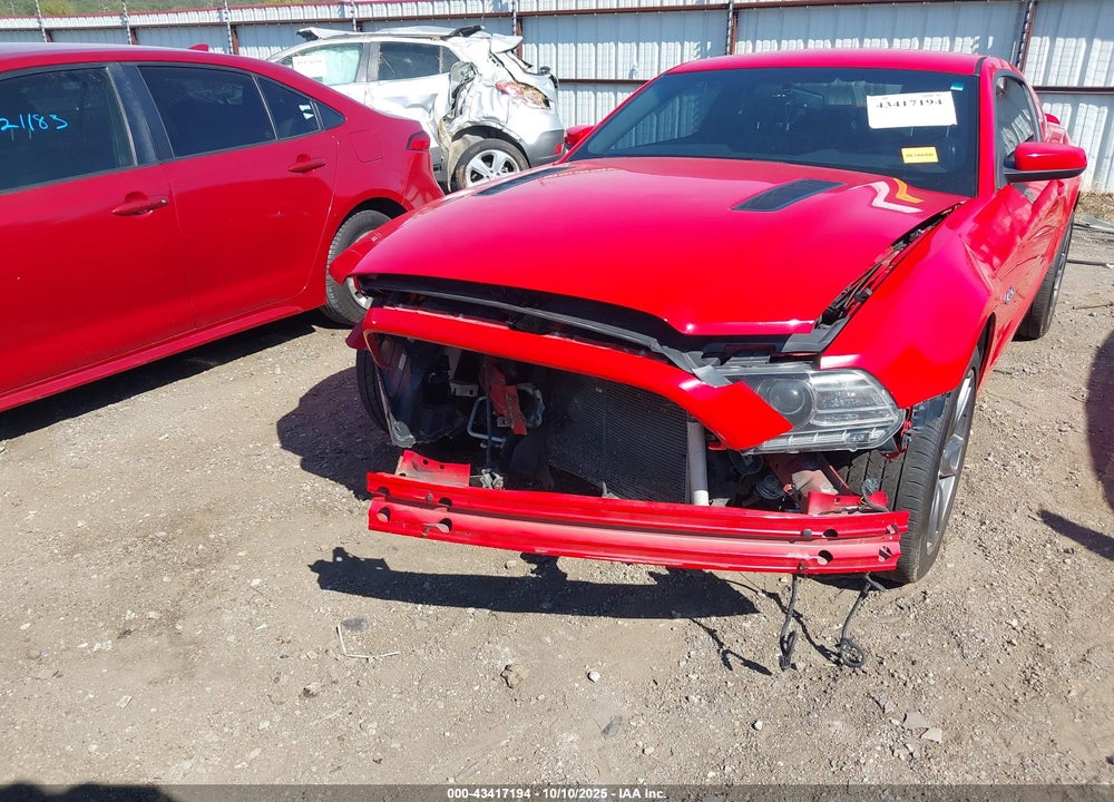 2014 FORD MUSTANG GT PREMIUM VIN: 1ZVBP8CF0E5288192
