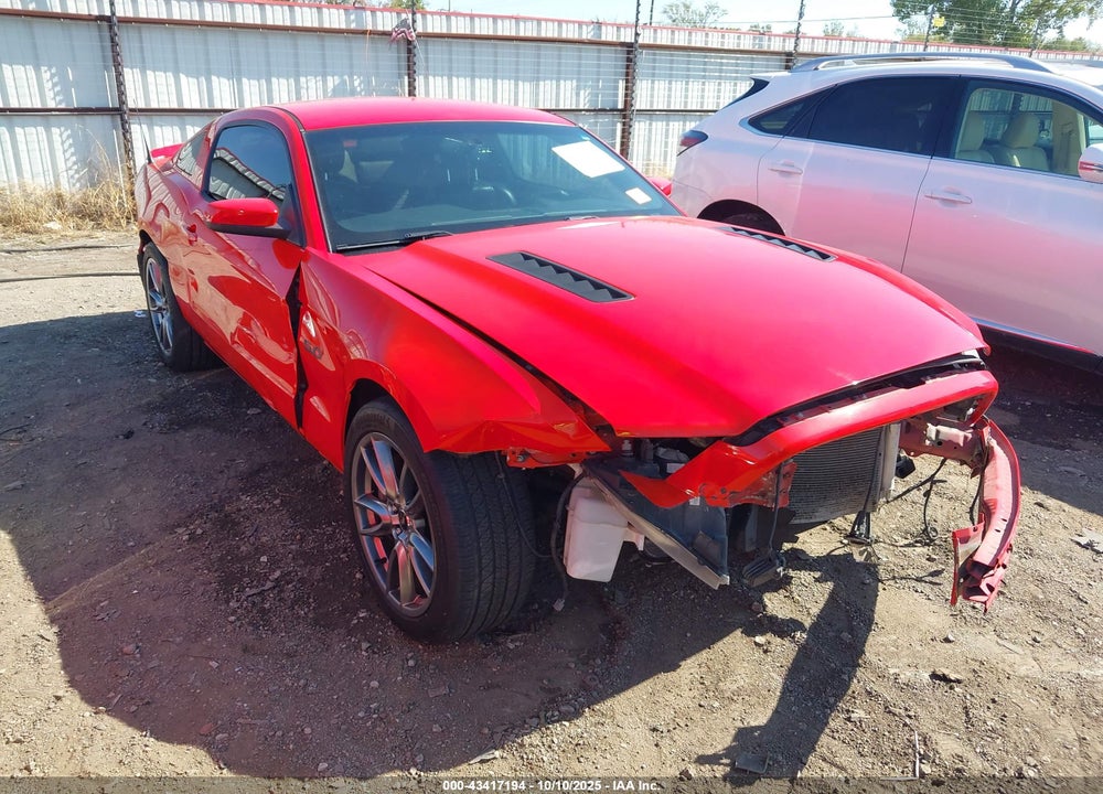 2014 FORD MUSTANG GT PREMIUM VIN: 1ZVBP8CF0E5288192