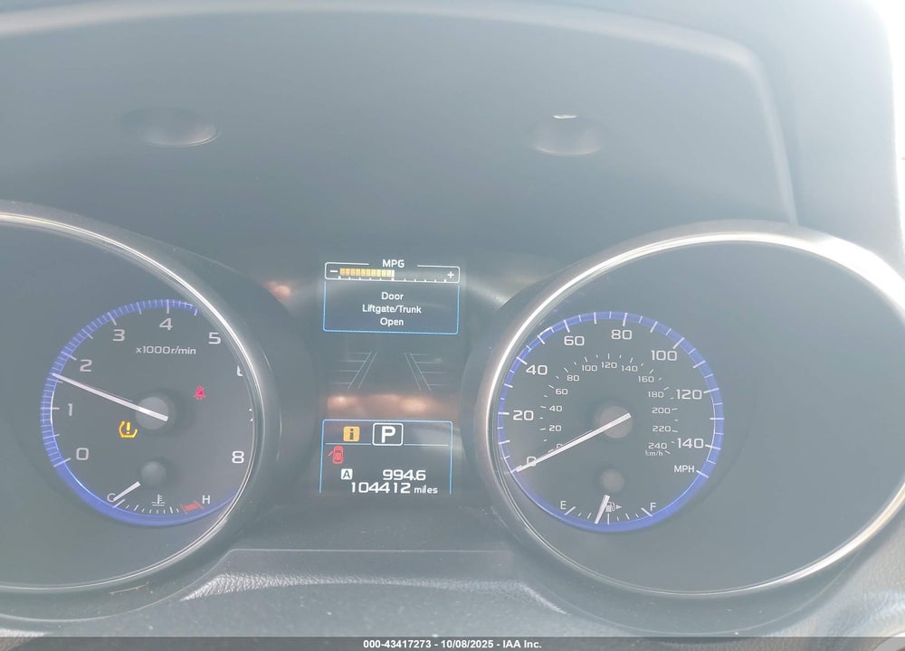 2015 SUBARU OUTBACK VIN: 4S4BSANC4F3224063
