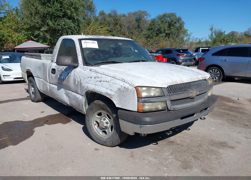 2004 CHEVROLET SILVERADO 1500 WORK TRUCK VIN: 1GCEC14Z34Z311869