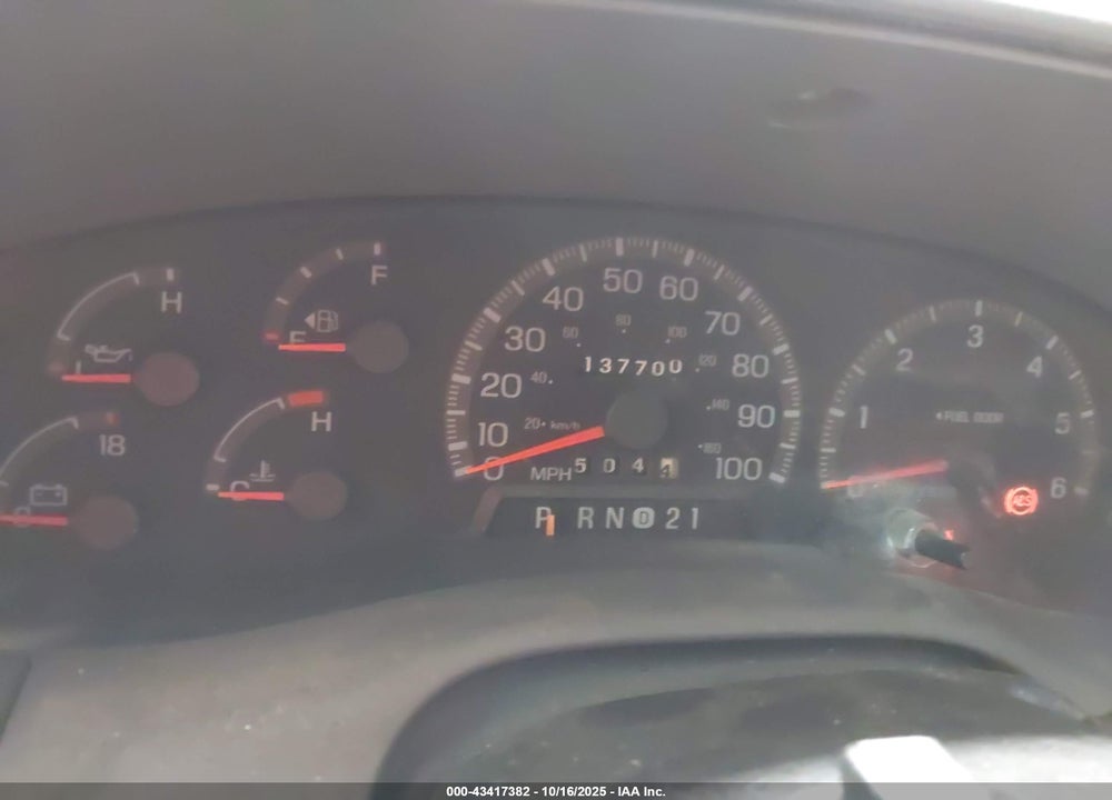 1997 FORD F-150 LARIAT/XL/XLT VIN: 1FTDX18W5VKD48061