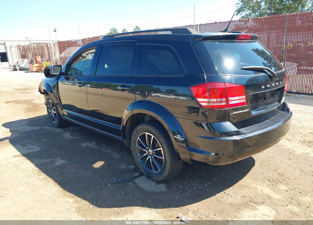 2018 DODGE JOURNEY SE VIN: 3C4PDCAB6JT171683
