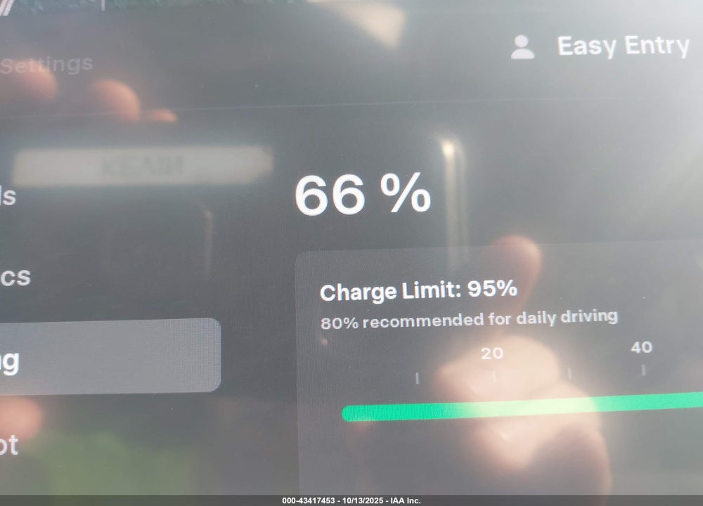 2021 TESLA MODEL Y LONG RANGE DUAL MOTOR ALL-WHEEL DRIVE VIN: 5YJYGDEEXMF188883