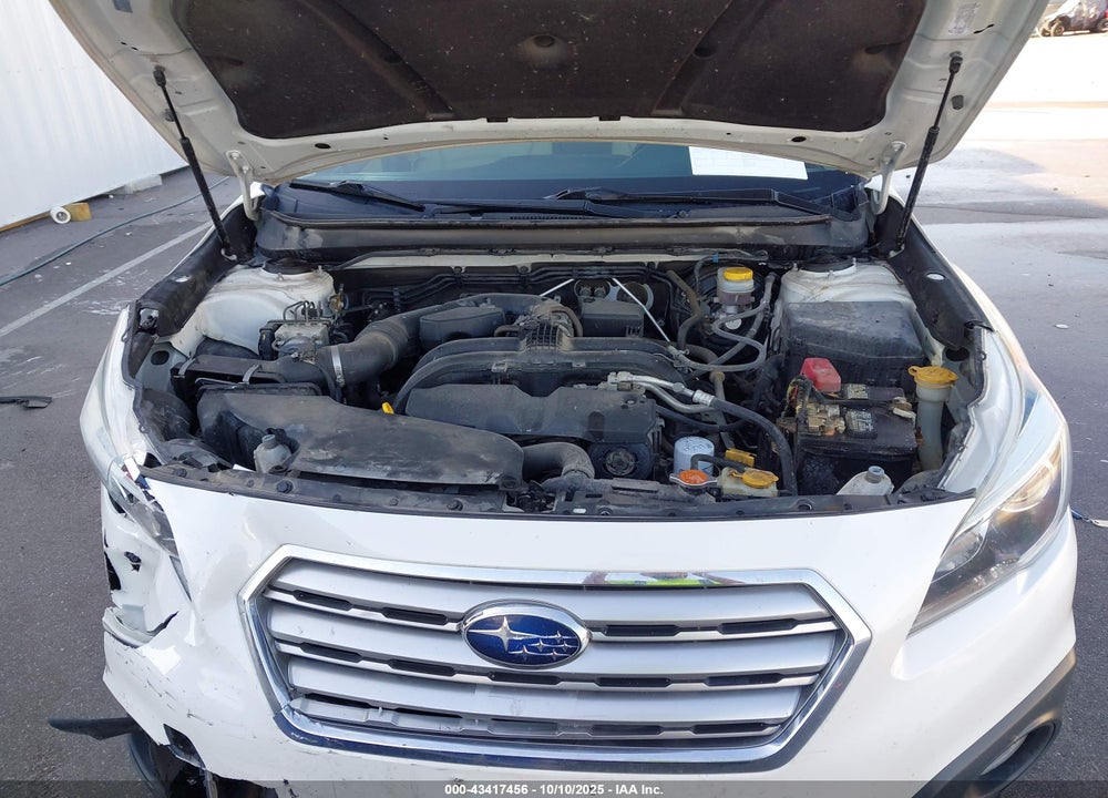 2016 SUBARU OUTBACK 2.5I PREMIUM VIN: 4S4BSBCCXG3309290