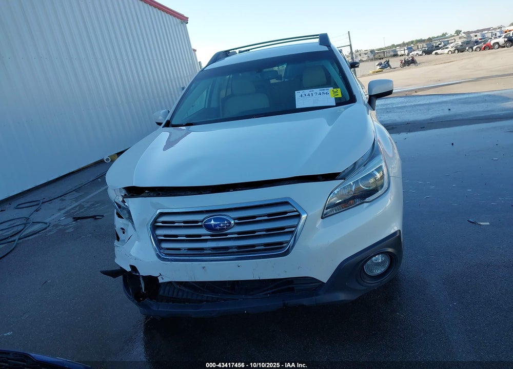 2016 SUBARU OUTBACK 2.5I PREMIUM VIN: 4S4BSBCCXG3309290