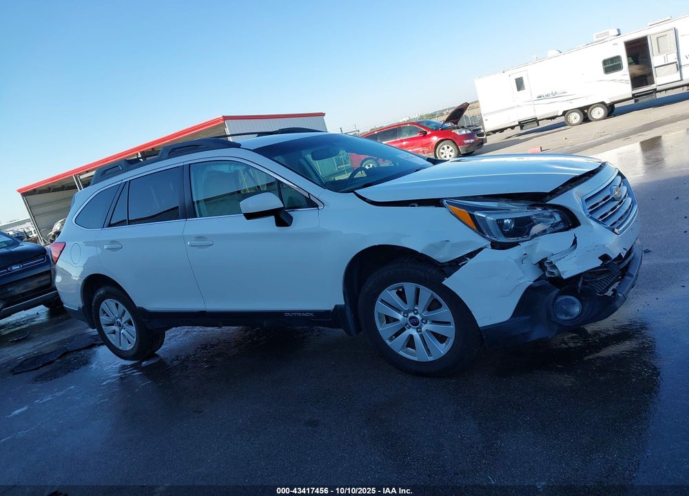 2016 SUBARU OUTBACK 2.5I PREMIUM VIN: 4S4BSBCCXG3309290