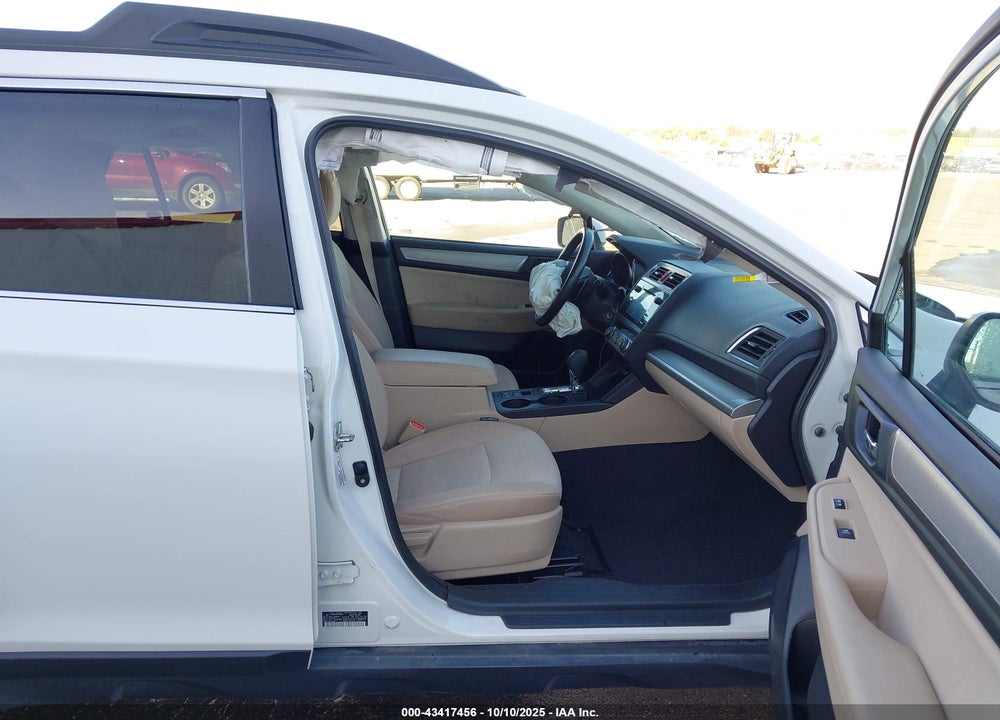 2016 SUBARU OUTBACK 2.5I PREMIUM VIN: 4S4BSBCCXG3309290