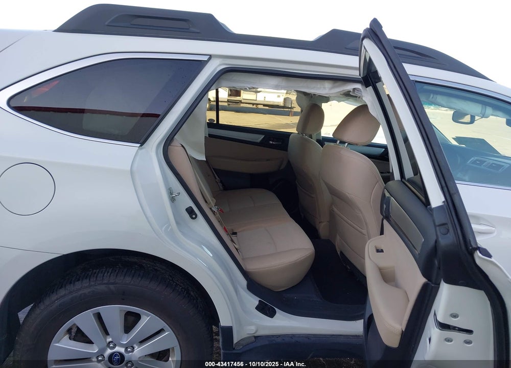 2016 SUBARU OUTBACK 2.5I PREMIUM VIN: 4S4BSBCCXG3309290