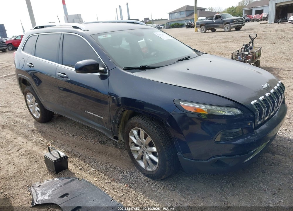 2016 JEEP CHEROKEE LIMITED VIN: 1C4PJMDB7GW218460