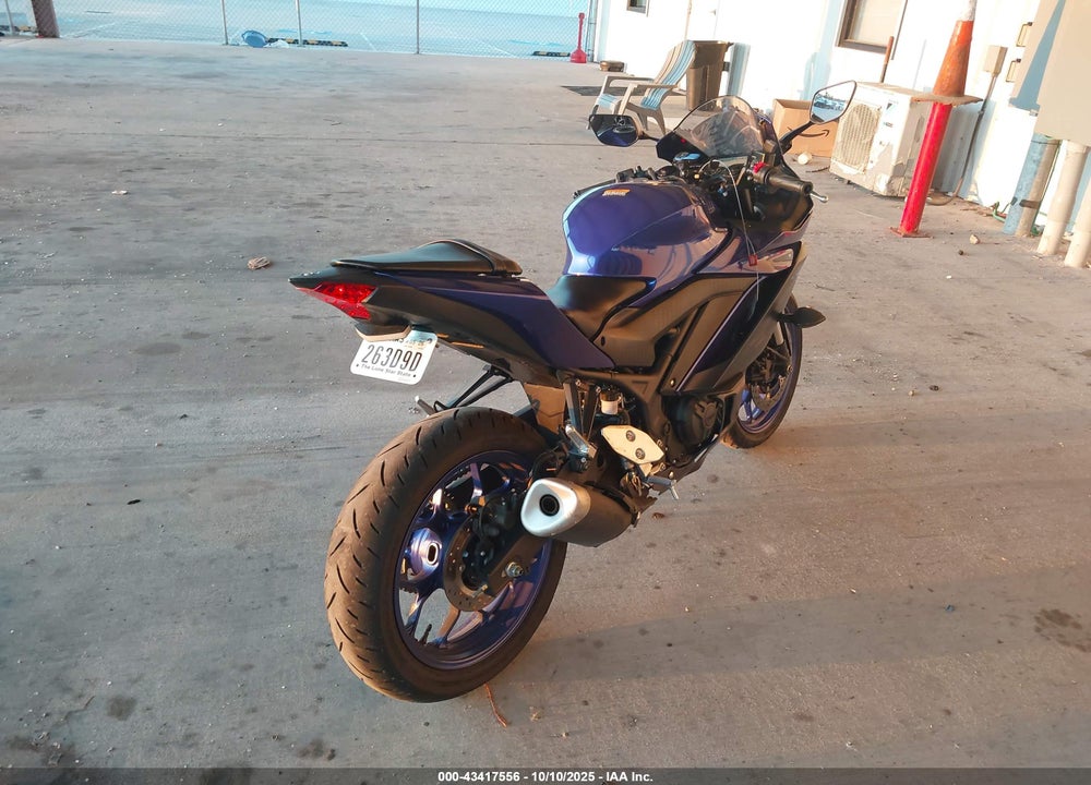 2023 YAMAHA YZFR3 A VIN: MH3RH18Y1PK011377