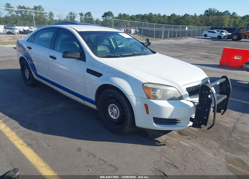 2013 CHEVROLET CAPRICE POLICE VIN: 6G1MK5U26DL820460