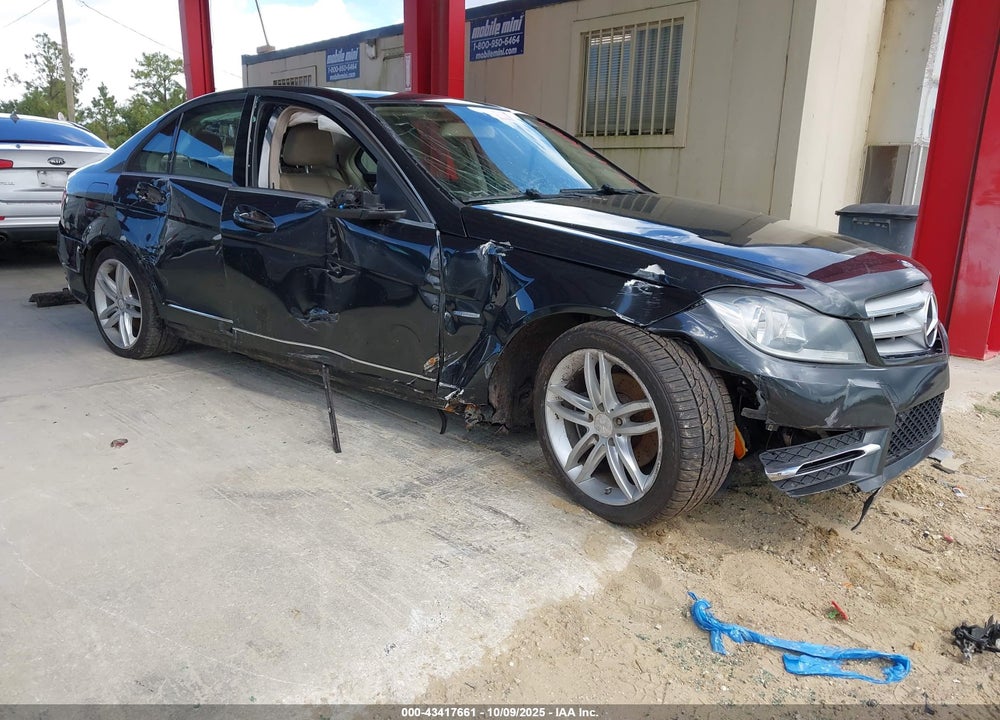 2012 MERCEDES-BENZ C 250 SPORT VIN: WDDGF4HB2CA640046