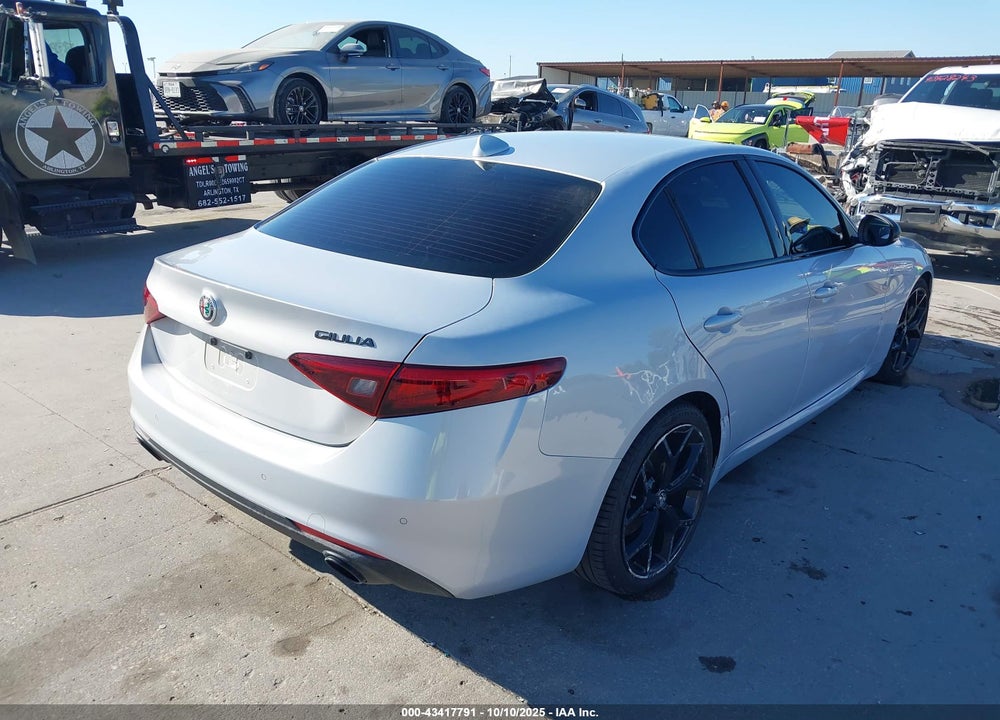 2020 ALFA ROMEO GIULIA TI RWD VIN: ZARFAMBN1L7634250