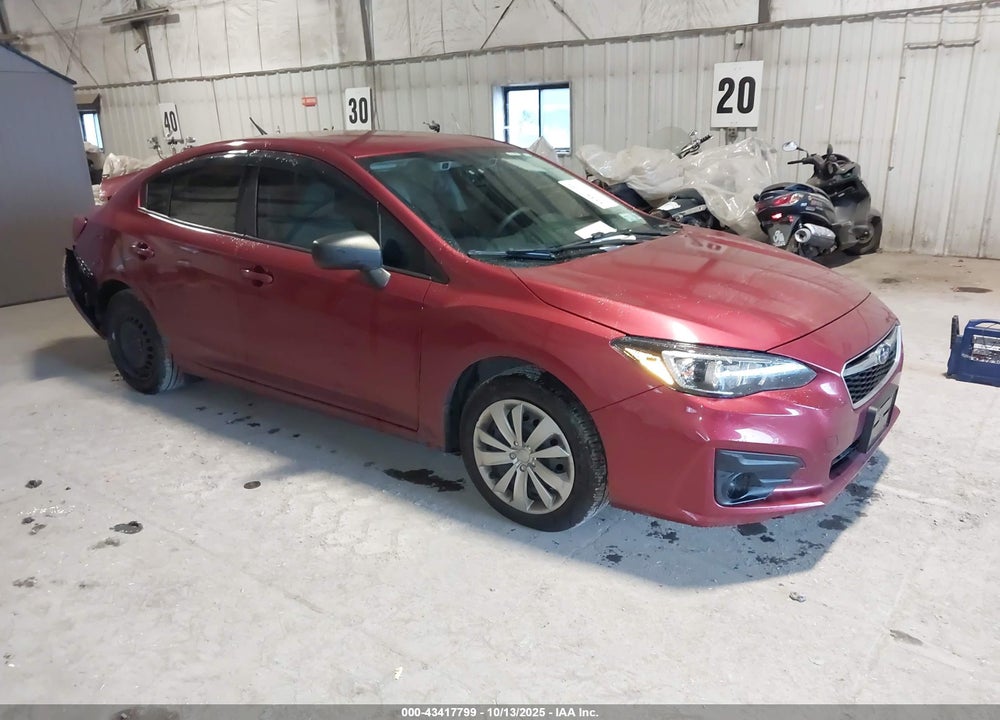 2019 SUBARU IMPREZA 2.0I VIN: 4S3GKAB62K3618129