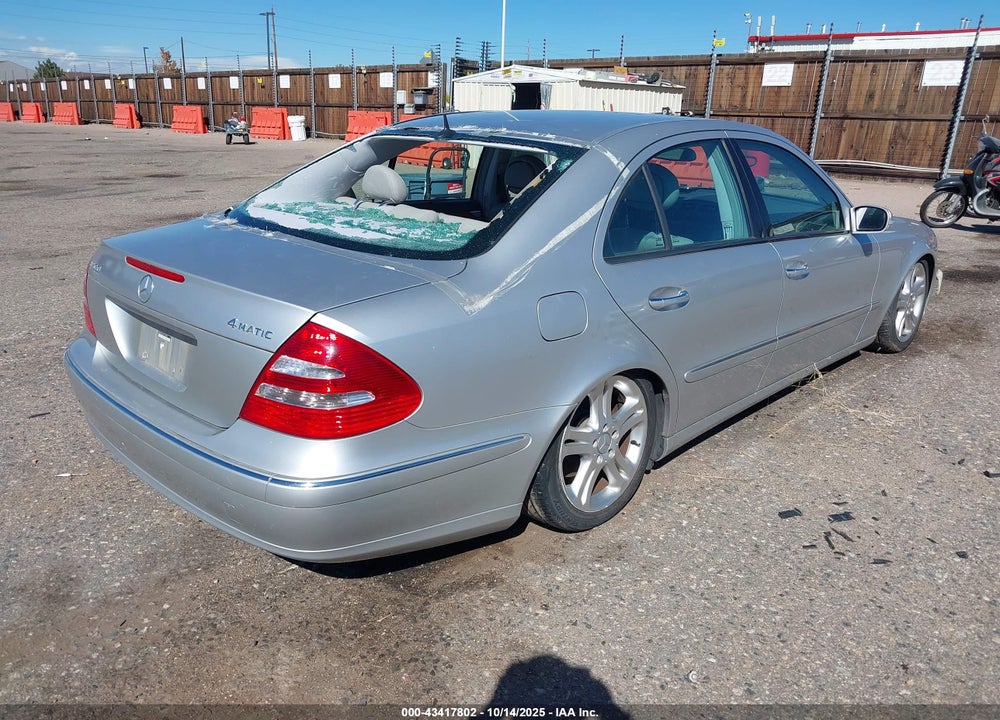 2004 MERCEDES-BENZ E 500 4MATIC VIN: WDBUF83J84X111068