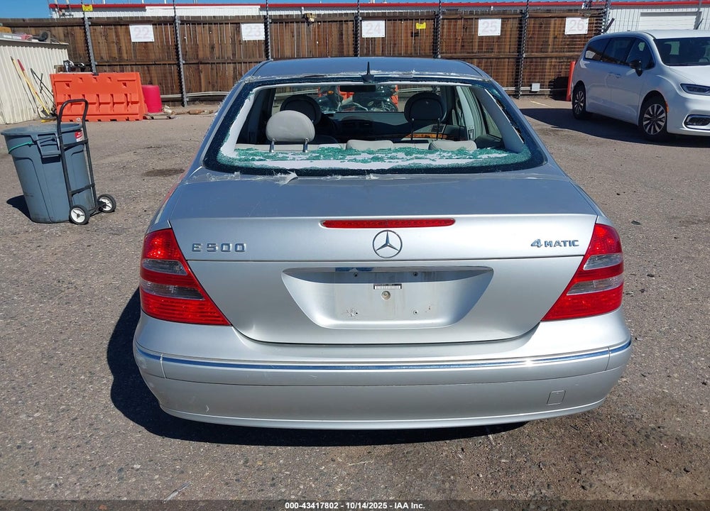 2004 MERCEDES-BENZ E 500 4MATIC VIN: WDBUF83J84X111068