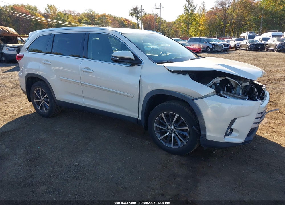 2019 TOYOTA HIGHLANDER XLE VIN: 5TDJZRFH4KS601892