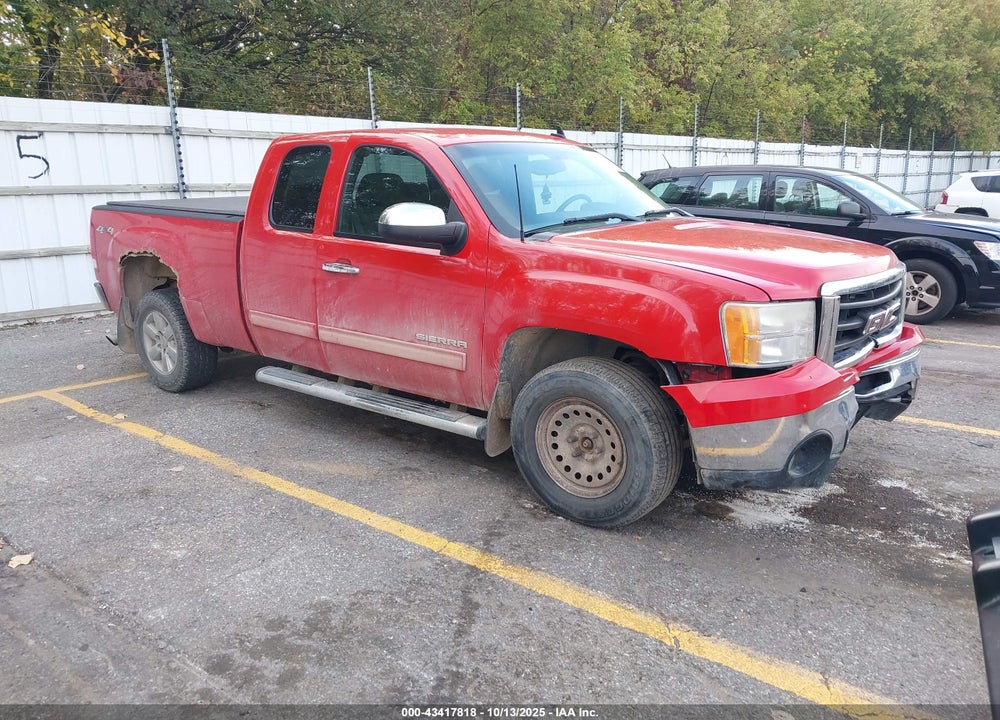 2011 GMC SIERRA 1500 SLE VIN: 1GTR2VE36BZ142059