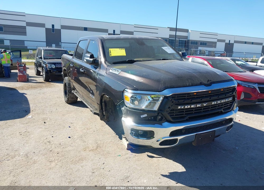 2019 RAM 1500 BIG HORN/LONE STAR  4X4 5'7 BOX VIN: 1C6SRFFTXKN667982