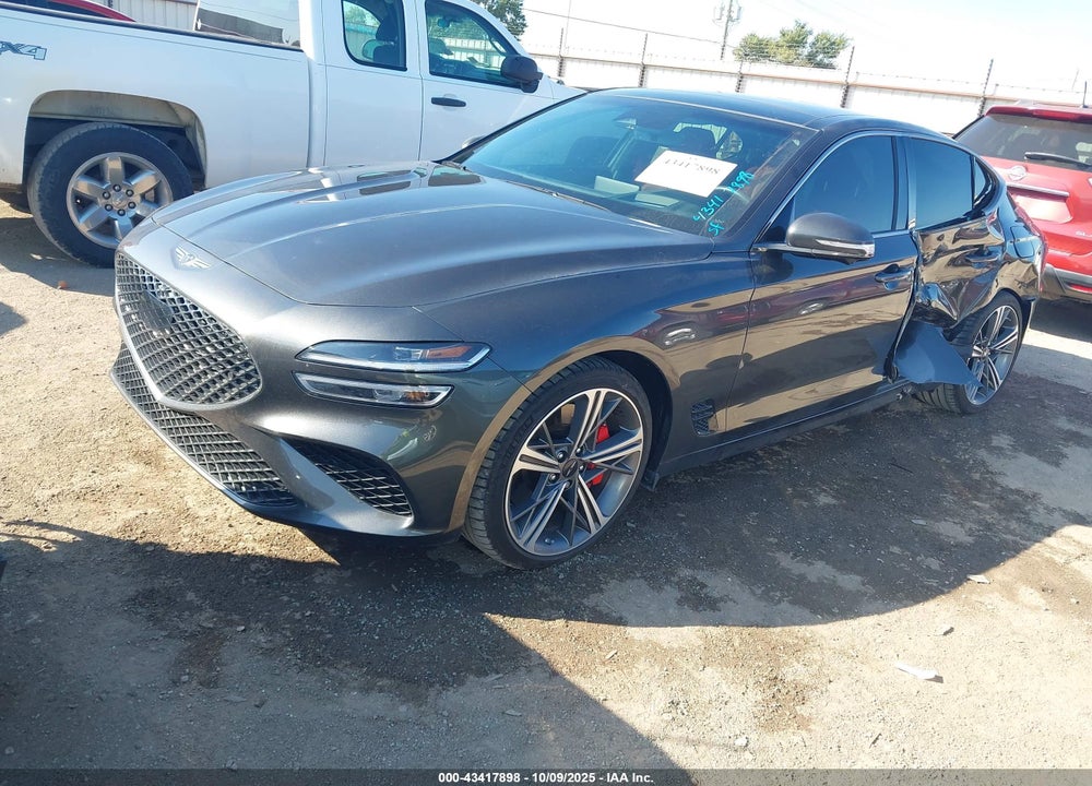 2025 GENESIS G70 3.3T RWD SPORT ADVANCED VIN: KMTG54SE7SU145100