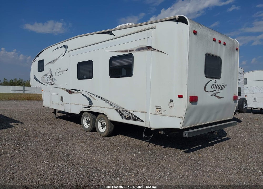 2010 KEYSTONE COUGAR M-27 SAB VIN: 4YDF27S21A2502756