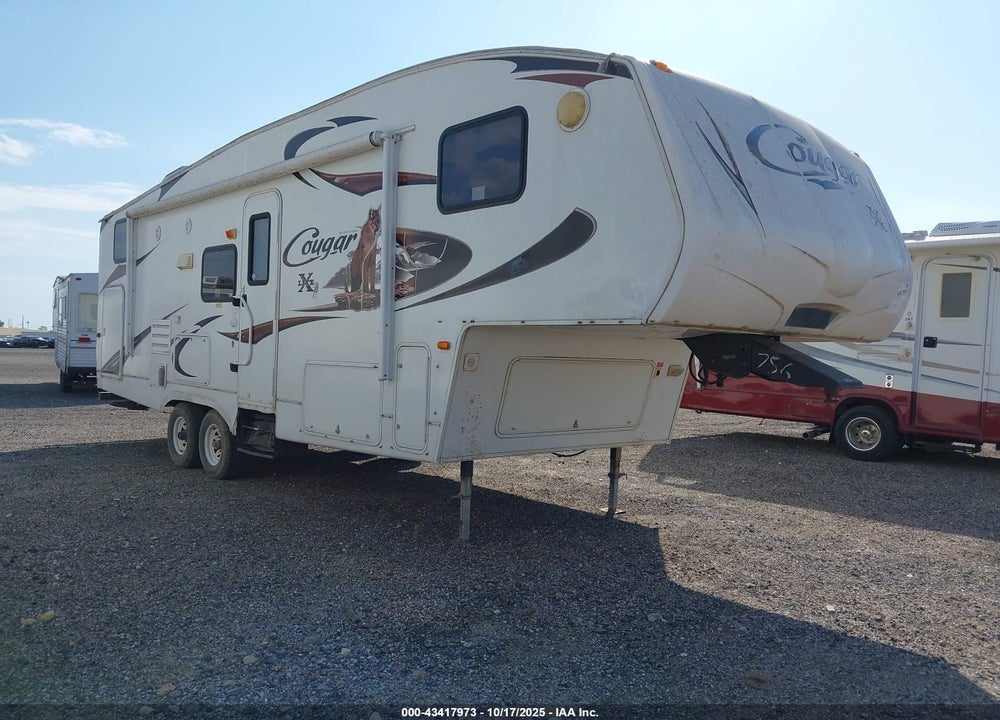 2010 KEYSTONE COUGAR M-27 SAB VIN: 4YDF27S21A2502756