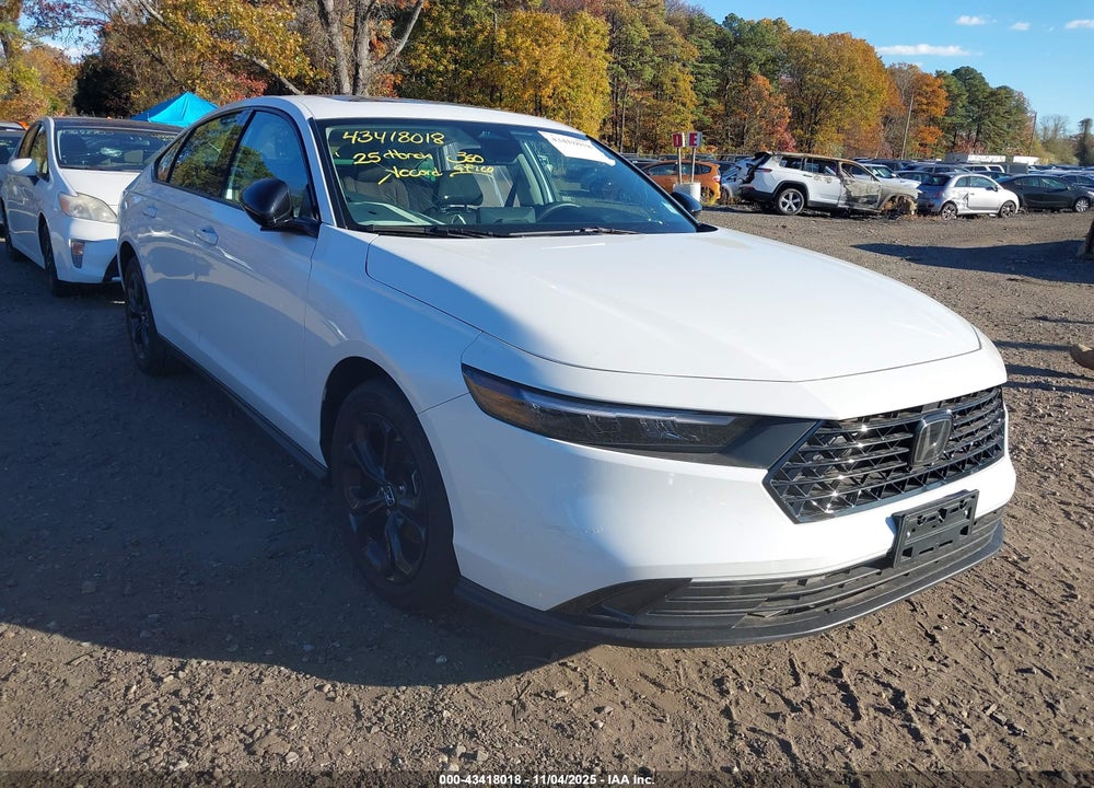 2025 HONDA ACCORD SE VIN: 1HGCY1F45SA037310