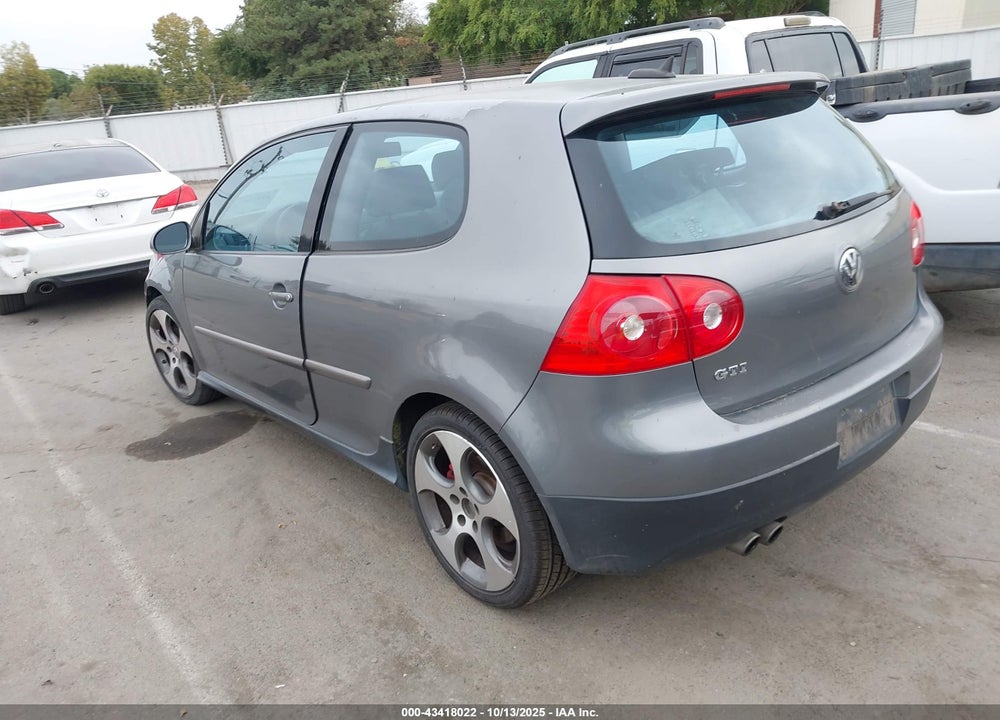 2006 VOLKSWAGEN GTI VIN: WVWEV71K36W105587