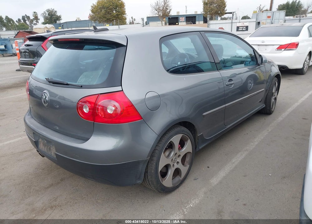 2006 VOLKSWAGEN GTI VIN: WVWEV71K36W105587