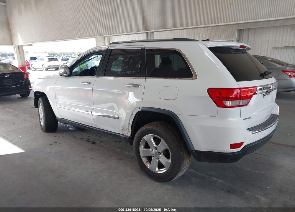 2013 JEEP GRAND CHEROKEE LIMITED VIN: 1C4RJEBG6DC595730