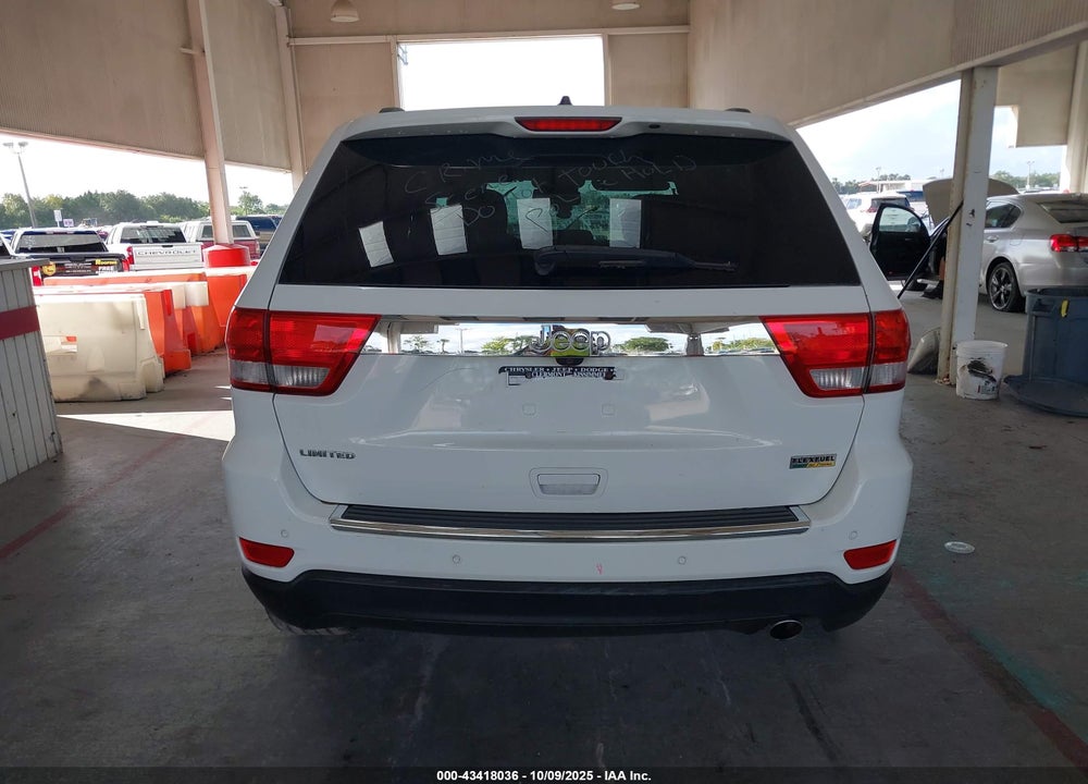2013 JEEP GRAND CHEROKEE LIMITED VIN: 1C4RJEBG6DC595730