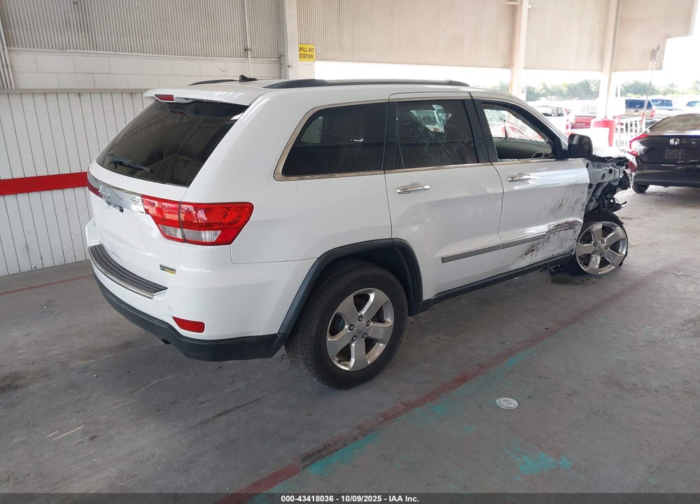 2013 JEEP GRAND CHEROKEE LIMITED VIN: 1C4RJEBG6DC595730