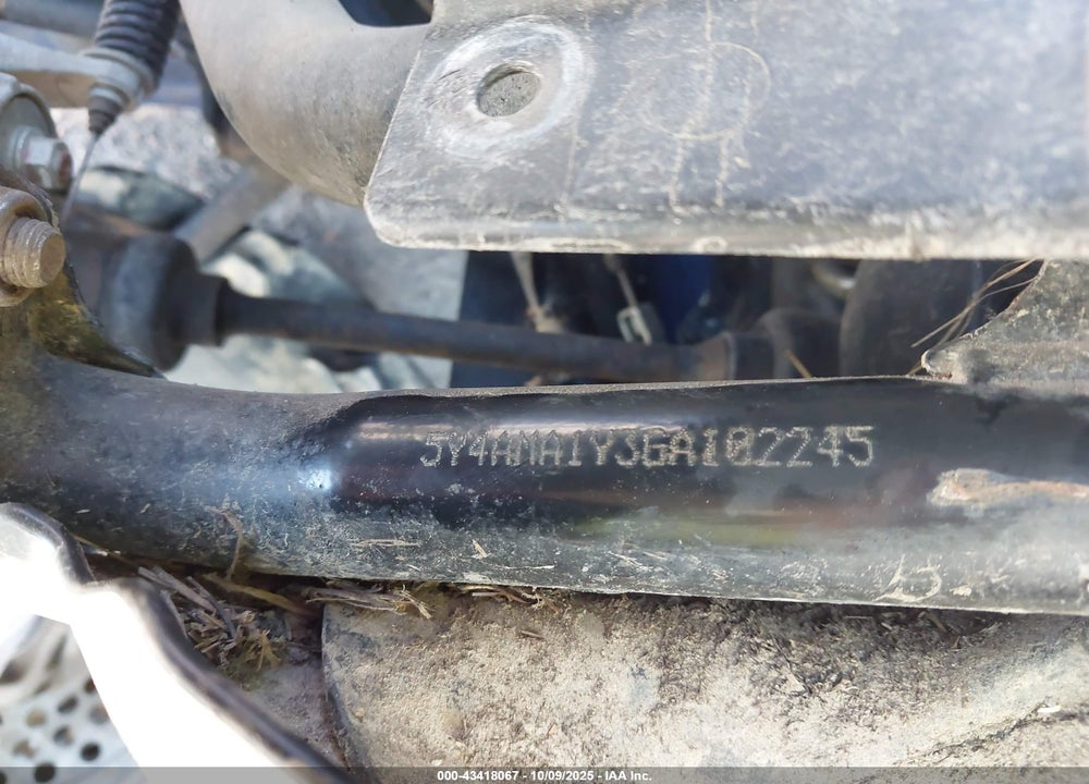 2016 YAMAHA YFM700 FWBD/SE VIN: 5Y4AMA1Y3GA102245