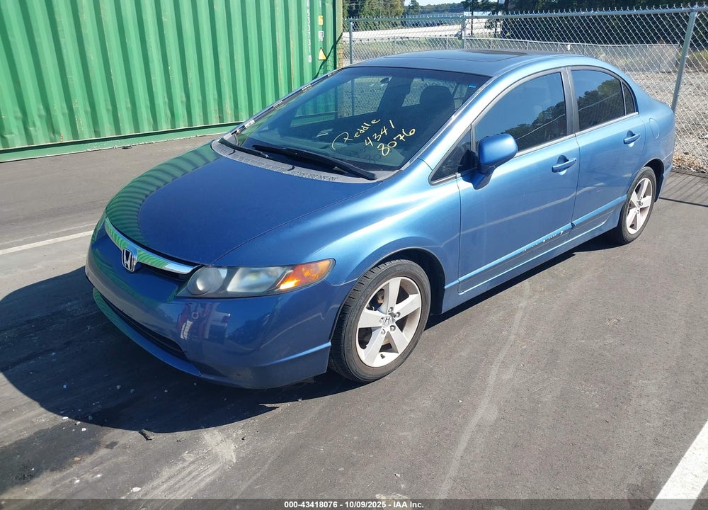 2007 HONDA CIVIC EX VIN: 1HGFA16877L136629
