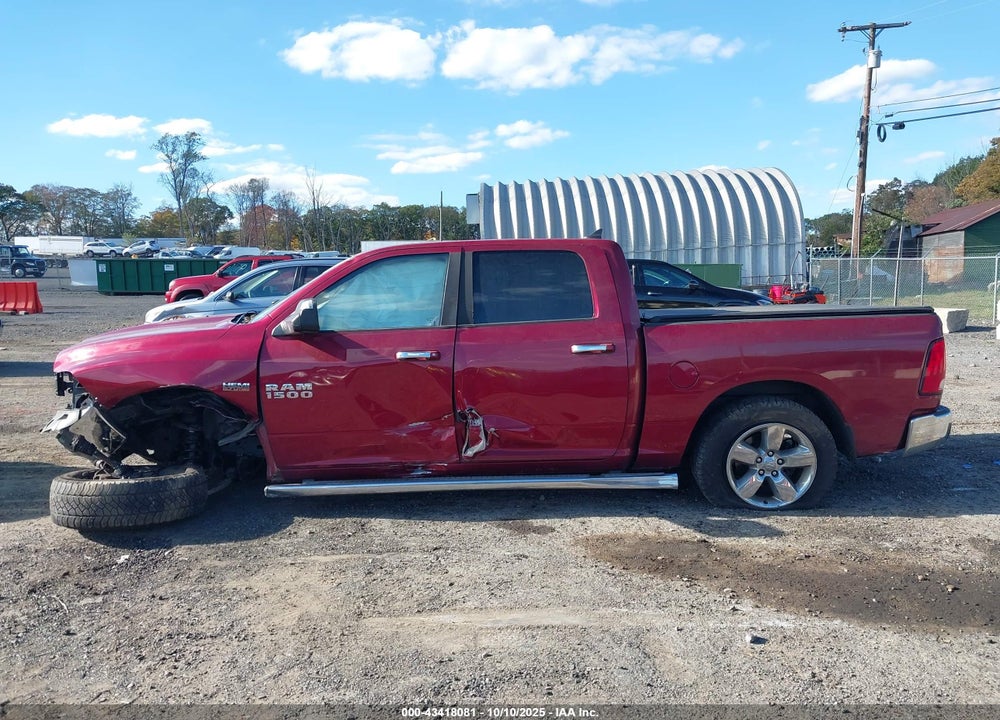 2014 RAM 1500 BIG HORN VIN: 1C6RR7LT5ES182938