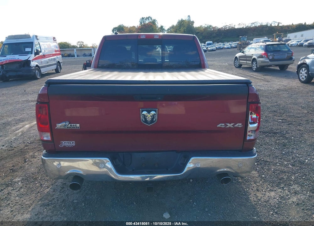 2014 RAM 1500 BIG HORN VIN: 1C6RR7LT5ES182938
