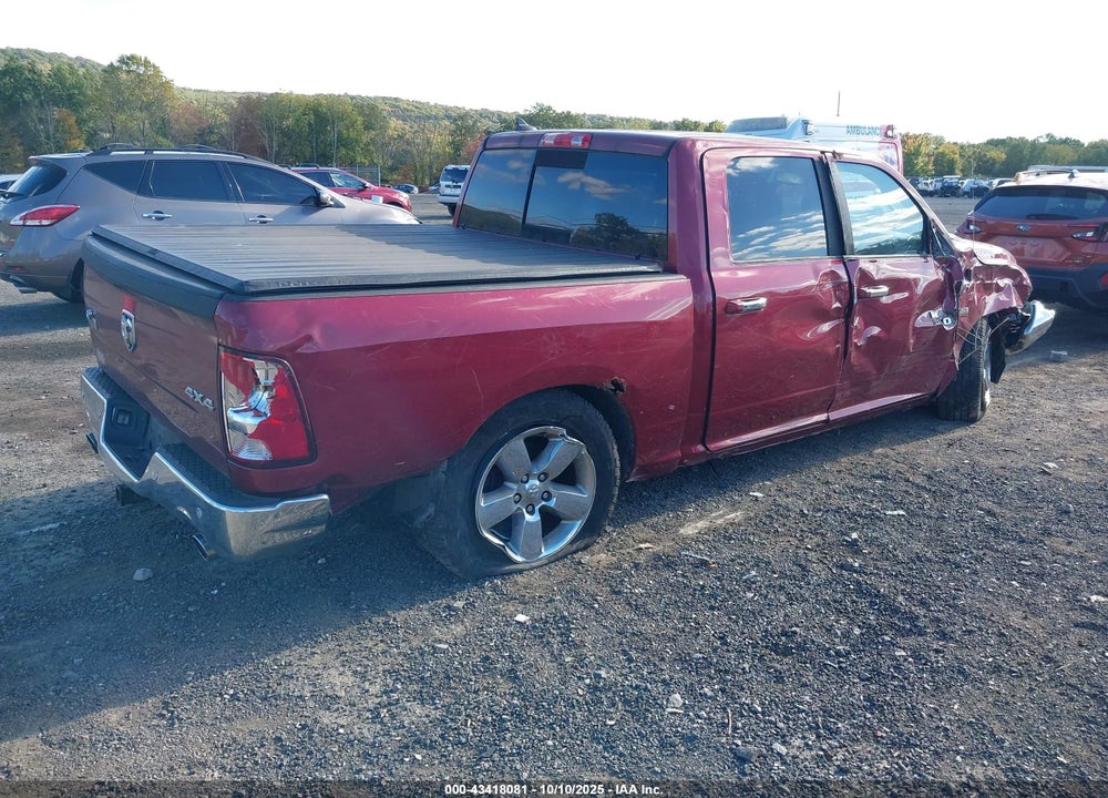 2014 RAM 1500 BIG HORN VIN: 1C6RR7LT5ES182938