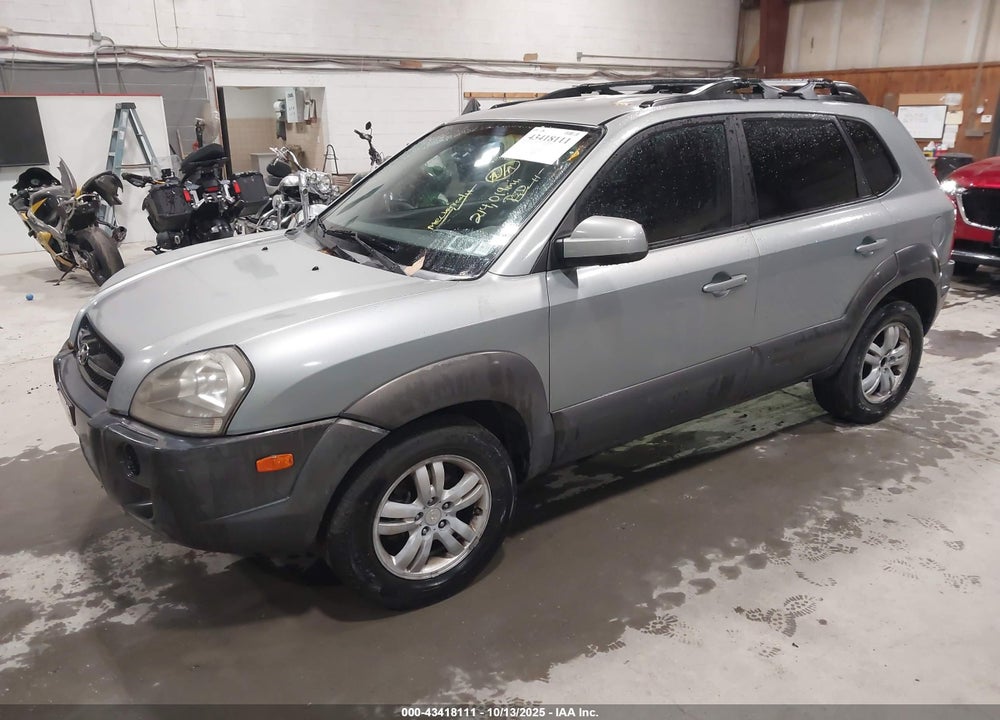 2006 HYUNDAI TUCSON VIN: KM8JN72D76U301313