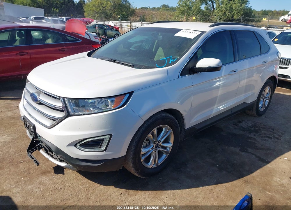 2016 FORD EDGE SEL VIN: 2FMPK3J83GBB51238